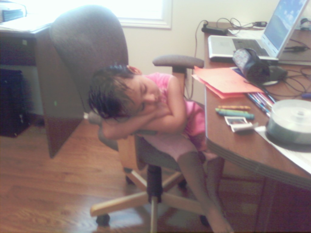 Tanvi as a kid